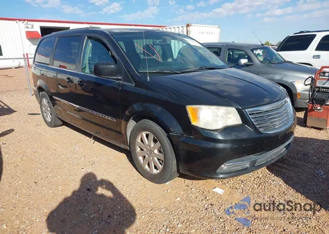 2014 Chrysler Town & Country Touring из США, поврежденный, VIN 2C4RC1BG3ER207848